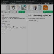 19 JS String Comparison Operators Операторы сравнения строк JavaScript Operators Tutorial W3schools