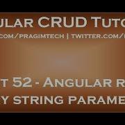 Angular Read Query String Parameters