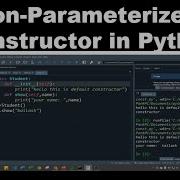 Non Parameterized Constructor In Python Python Programming In Hindi 67