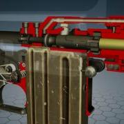 How Does M16 Work 3D Model Animation