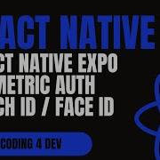 React Native Expo Biometric Authentication Touch ID Face ID Tutorial