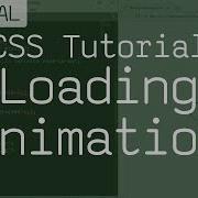 CSS Tutorial Spinning Loading Animation