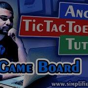 2 Android Tic Tac Toe App Tutorial Game Board