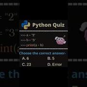 Can You Solve This Python Quiz Feedshorts Coding Webcoding Python Pythontutorial Pythoncode