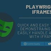 Работа с Iframes в Playwright