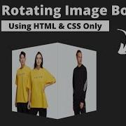 3D Rotating Image Cube Animation Pure CSS Cube Box Animation