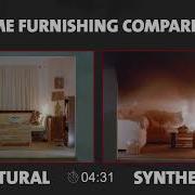 UL FSRI Home Furnishings Comparison Natural Vs Synthetic