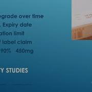 7E Stability Studies