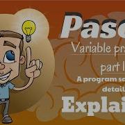 Pascal Variable Practical Part 1