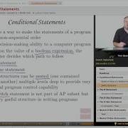 AP Computer Science Conditional Statements