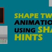 Creating Shape Tween Animation Using Shape Hints In Adobe Animate
