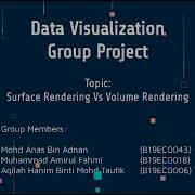 Group Project Volume Visualization Surface Rendering Vs Volume Rendering