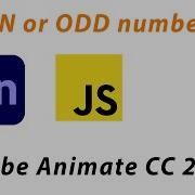 Adobe Animate CC 2022 Even Or Odd Number With JavaScript HTML5 Canvas Tutorial