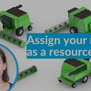 Synchro Pro Assigning The 3D Model As A Resource