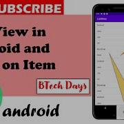 ListView In Android Studio
