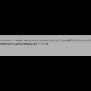 Fix Cannot Modify Header Information Headers Already Sent By Output