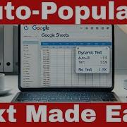 How To Auto Populate Text From A Drop Down List Selection In Google Sheets Quick Easy