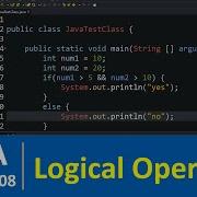 Java Tutorial 8 Logical Operators In Java Programming