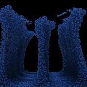 Particle Based 3D Fluid Simulation Fluid Collision Alpha Channel Included