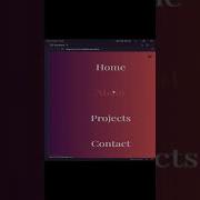 CSS Menu Page With Little Html Shorts