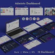 Adminto Responsive Admin Dashboard Template With Admin Theme