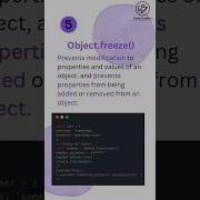 Essential JavaScript Object Methods You Should Know Code Crushers Javascript Shorts