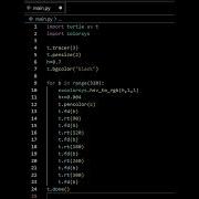 Python Program Python Turtle