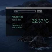 Weather Forecast Using Python