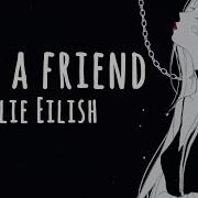Nightcore Bury A Friend Billie Eilish LYRICS