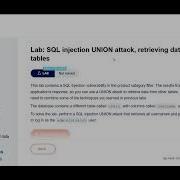 SQL Injection UNION Attacks A Step By Step Guide
