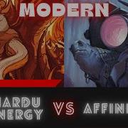 Современная MTG Mardu Energy против Affinity Геймплей Magic The Gathering