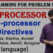 Preprocessor In C Various Pre Processor Directives In C Preprocessor Commands C Language Pps