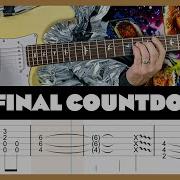 Europe The Final Countdown Guitar Tab Lesson Cover Tutorial