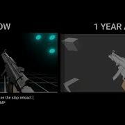 MP5 Roblox Blender Animation Remake Comparison