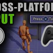 Unreal Engine 5 4 How To Setup Cross Platform Input PC Console Tutorial