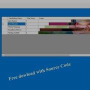 C SQL Server Voting System Demo