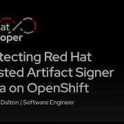 Protecting Red Hat Trusted Artifact Signer Data On OpenShift