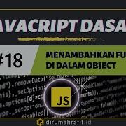 Membuat Fungsi Di Dalam Object 18 Tutorial Javascript Untuk Pemula
