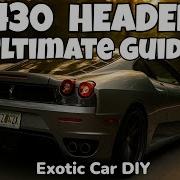 Ferrari F430 Коллекторы ЛУЧШИЙ DIY руководство и звуковые клипы