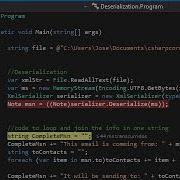 How To Use Deserialization For Xml Files