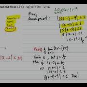 Find The Delta Satisfying The Limit Defintion Given A Graph
