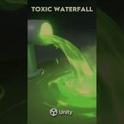 Here S How A Toxic Waterfall Is Done In Unity Unity Gamedev Vfx