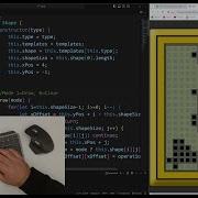 ASMR Programming Coding Tetris No Talking