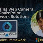 Operate Webcam In SharePoint Using SPFx Capture Upload Photos With React Webcam