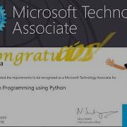 Python Microsoft Technology Associate Certification Hackveda