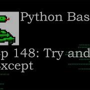 Python Basics Try And Except