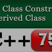 C Calling And Passing Values To Base Class Constructor In Derived Class