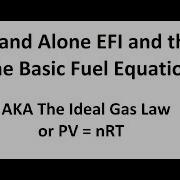 The Basic EFI Fuel Equation