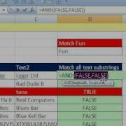 Excel Magic Trick 321 Match Text Substrings