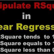 Python For Machine Learning Manipulate RSquare In Linear Regression